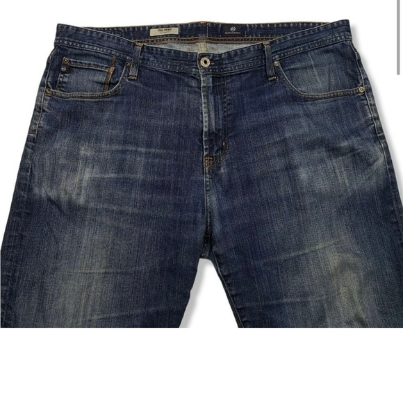 Adriano Goldschmeid The Hero Relaxed Fit Jeans Mens 40 Medium Wash - Picture 4 of 4